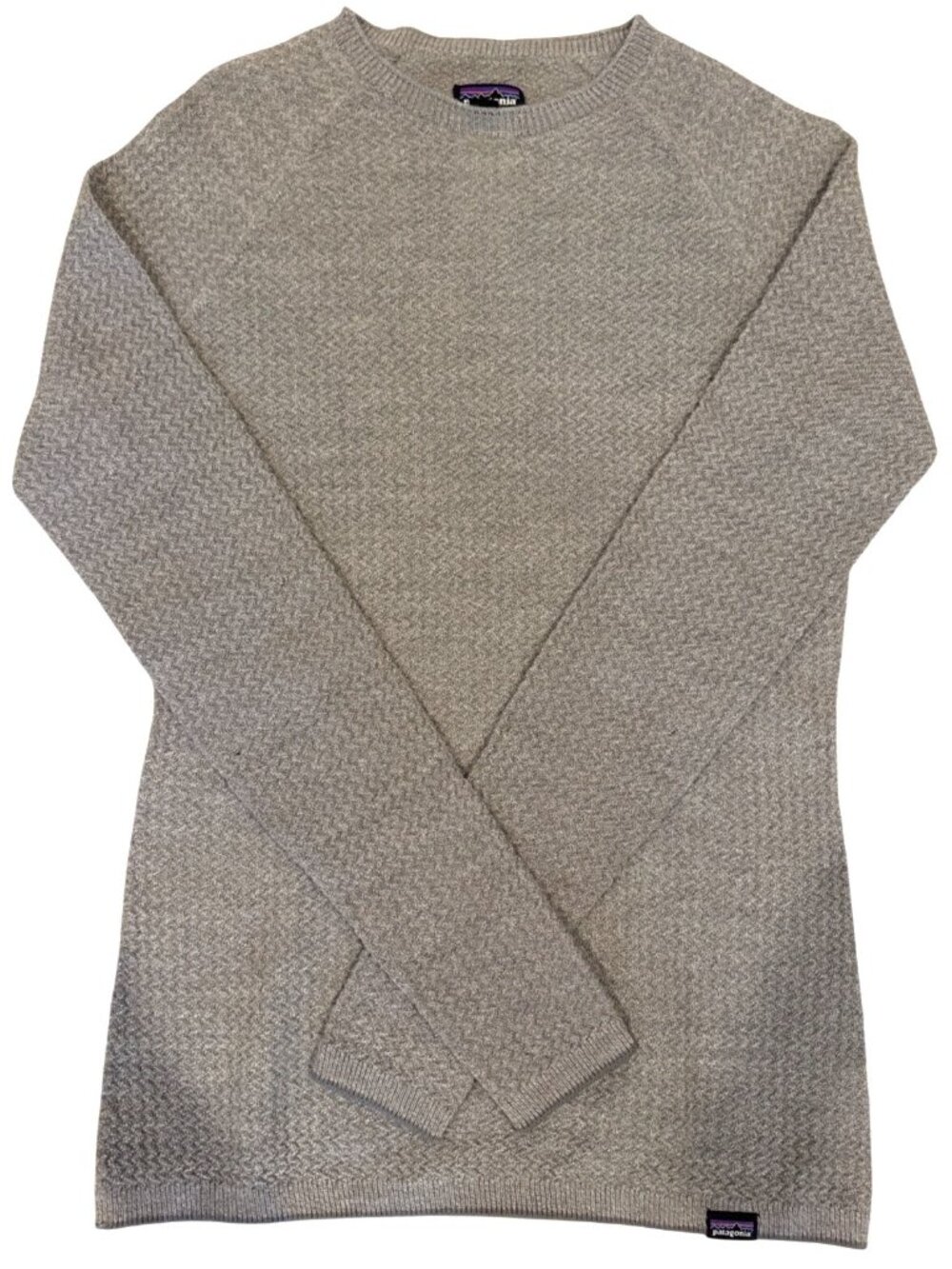 Patagonia Capilene Air Wool Blend Long Sleeve Top Size W's Medium *flawed*